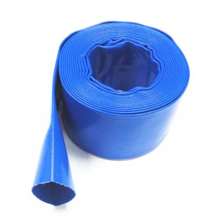 Pvc 8 tums platt utloppsslang