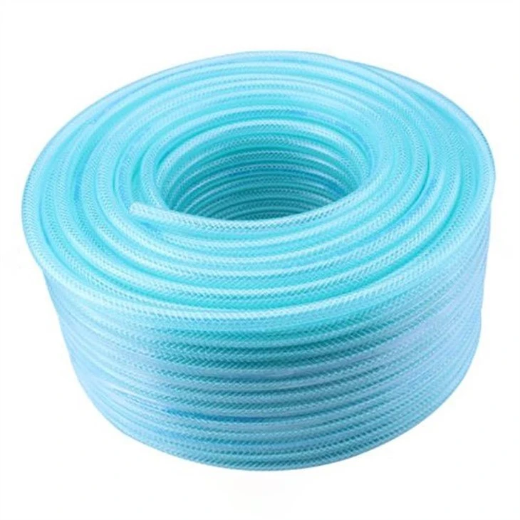 PVC clear braided tubing-3