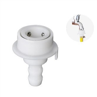 Plasttvättmaskinanslutning