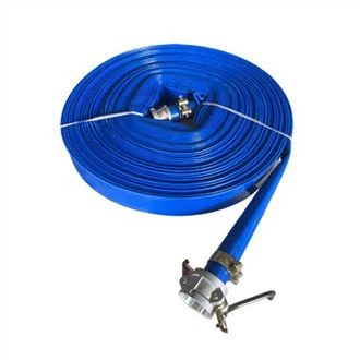 PVC 4 tums platt utloppsslang
